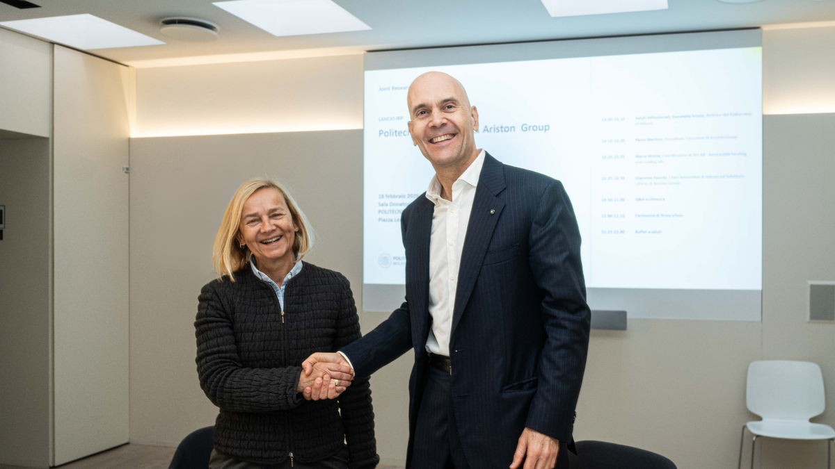 Siglata la nuova partnership tra Politecnico di Milano e Ariston Group ...