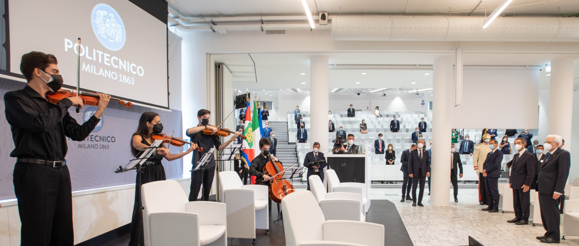 The string concert for the inauguration of the new Architecture Campus