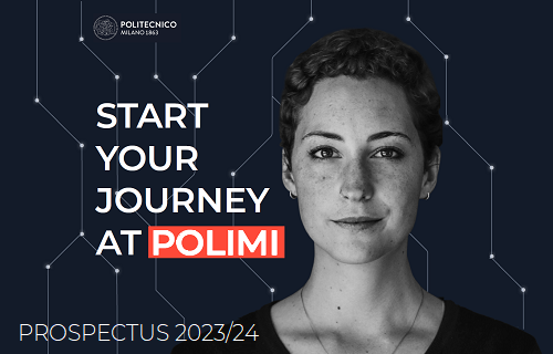 Start your journey at Polimi - Prospectus 2023/24