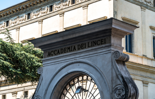 Detail of Accademia dei Lincei palace