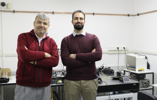 Polimi researchers Roberto Piazza and Enrico Lattuada